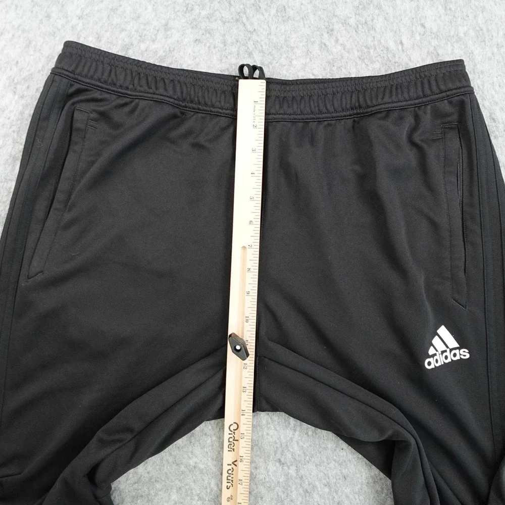 Adidas Pants Mens Extra Large Black Soccer Tiro 17 Climacool BK0348 Ankle Zip